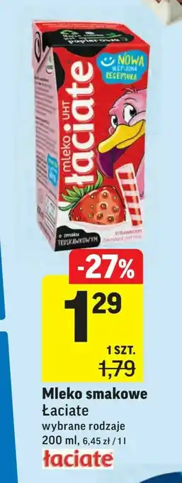 Intermarche Mleko smakowe oferta