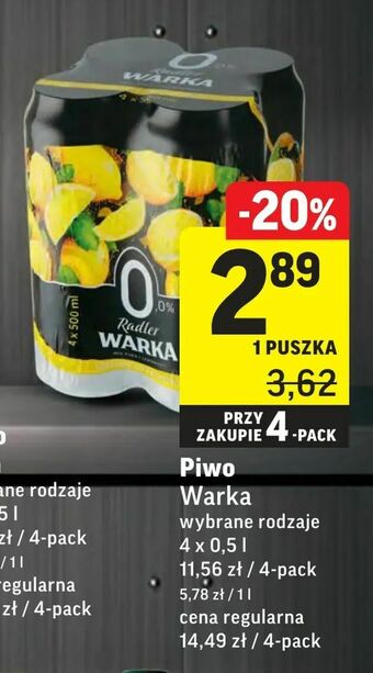 Intermarche Piwo oferta