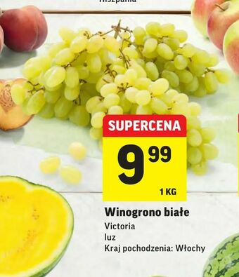 Intermarche Winogrono białe oferta