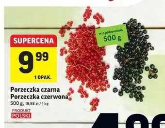 Intermarche Porzeczka czarna Porzeczka czerwona oferta