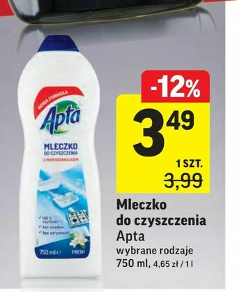 Intermarche Mleczko do czyszczenia oferta
