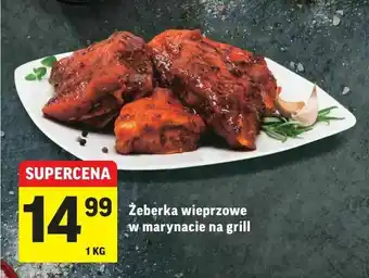 Intermarche Żeberka wieprzowe w marynacie na grill oferta