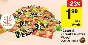 Intermarche Galaretki, Krówka mleczna oferta