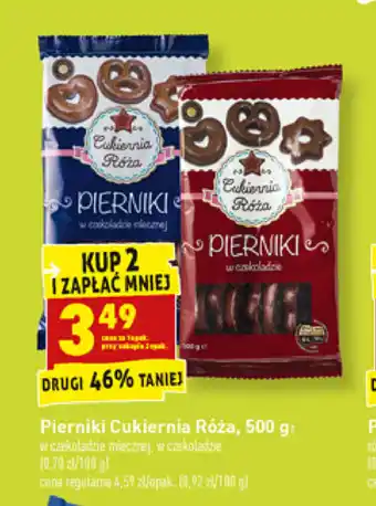 Biedronka Pierniki Cukiernia Róża 2x 500g oferta