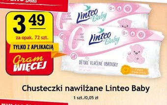 Gram Market Linteo Baby Chusteczki nawilżane 72szt. oferta