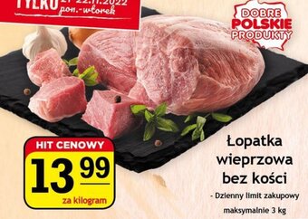 Gram Market Łopatka wieprzowa bez kości 1kg oferta