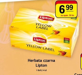 Gram Market Lipton Herbata czarna 50tb oferta