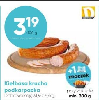 Stokrotka Dobrowolscy kiełbasa krucha podkarpacka 100g oferta