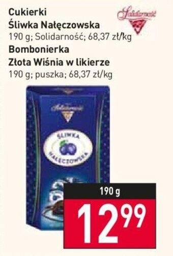 Stokrotka Solidarność cukierki śliwka nałęczowska 190g oferta