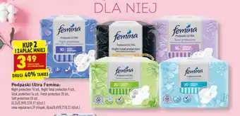 Biedronka Podpaski Ultra Femina opakowanie oferta