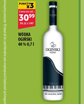 Eurocash Ogiński wódka 40% 0,7l oferta