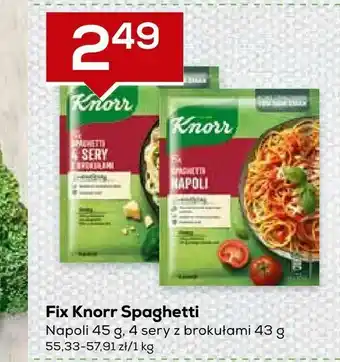 Lewiatan Fix Knorr Spaghetti oferta