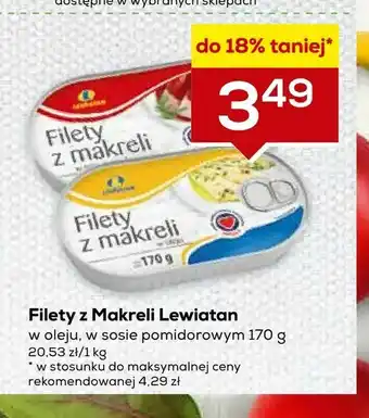 Lewiatan Filety z Makreli Lewiatan oferta
