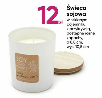 Świeca sojowa