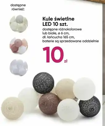 Pepco Kule świetlne LED 10 szt oferta
