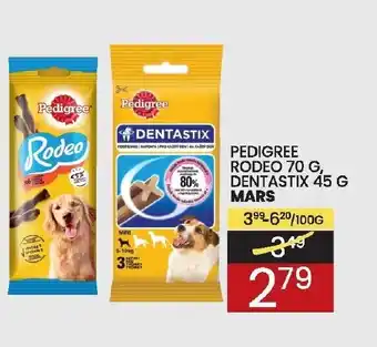 Wafelek Pedigree Rodeo, Dentastix 45g oferta