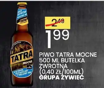 Wafelek Piwo Tatra Mocne 500ml oferta