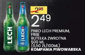 Wafelek Piwo Lech Premium 500ml oferta