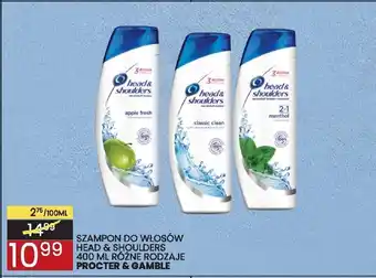 Szampon do włosów Head & Shoulders 400ml