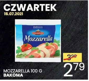 Wafelek Ser mozzarella 100g oferta