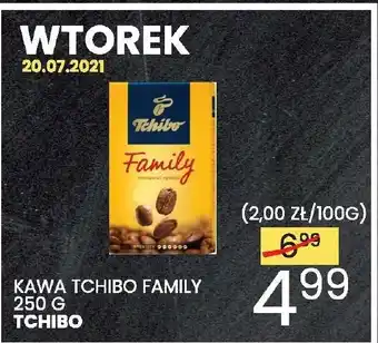 Wafelek Kawa Tchibo Family 250g oferta