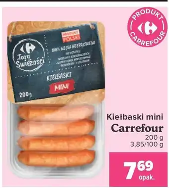 Carrefour Market Kiełbaski mini 200g oferta