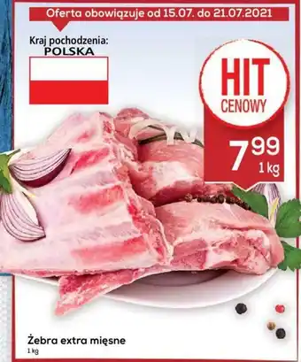 Lewiatan Żebra extra mięsne 1kg oferta