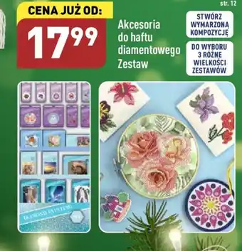 ALDI Akcesoria do haftu diamentowego zestaw oferta