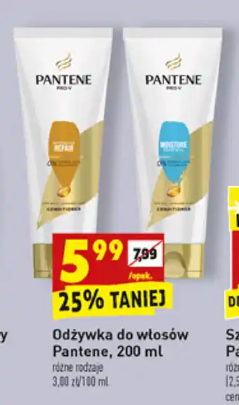 Biedronka Odżywka do włosów Pantene 200ml oferta