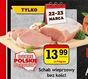 Gram Market Schab wieprzowy bez kości 1kg oferta