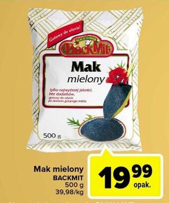 Carrefour Mak mielony backmit oferta