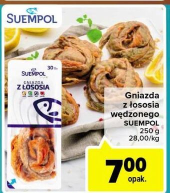 Gniazda z łososia suempol