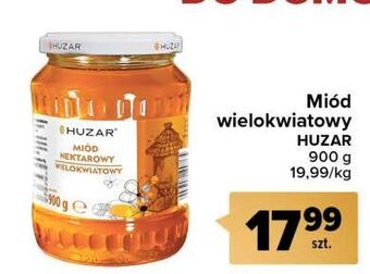 Carrefour Miód wielokwiatowy huzar oferta