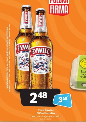 Delfin Piwo Żywiec 500ml butelka oferta
