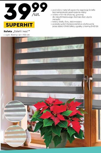 Biedronka Roleta dzień-noc 42 x 150 cm oferta