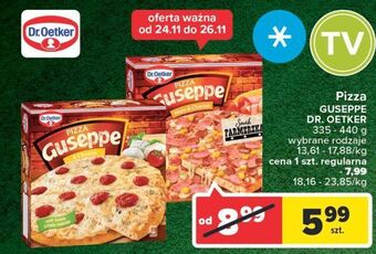 Carrefour Pizza cztery sery dr. oetker guseppe oferta