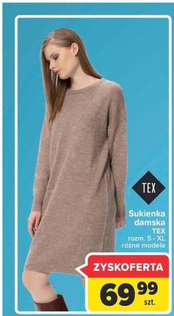 Carrefour Sukienka damska s-xl tex oferta