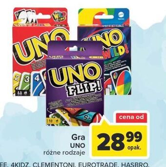 Carrefour Gra uno mattel oferta