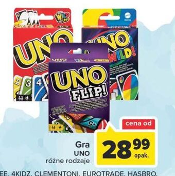 Carrefour Gra uno flip! mattel oferta