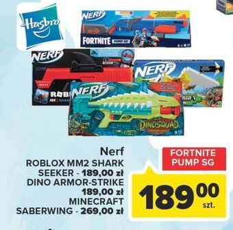 Carrefour Wyrzutnia dino armor strike nerf oferta