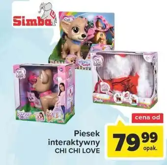 Carrefour Piesek chichi w torbie simba oferta