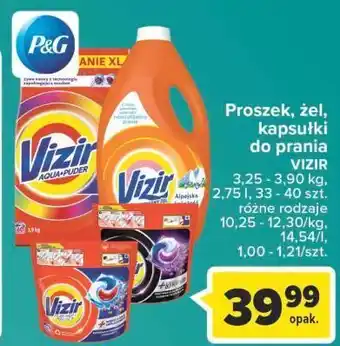 Carrefour Kapsułki do prania świeżość lenor kolorów vizir all in one pods oferta