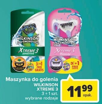 Carrefour Maszynka do golenia wilkinson xtreme 3 sensitive oferta