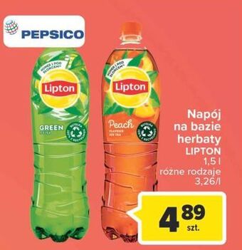 Carrefour Herbata mrożona peach lipton ice tea oferta
