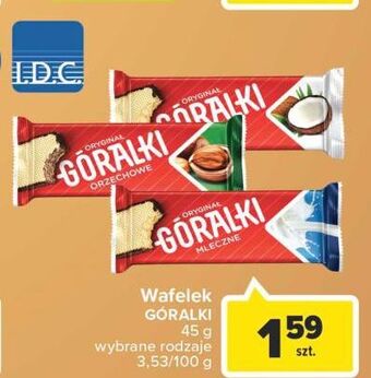 Carrefour Wafelek kokosowy góralki oferta