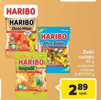 Carrefour Żelki haribo języczki kwaśne oferta