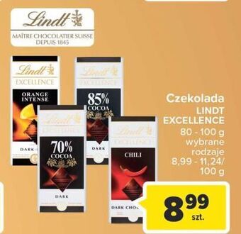 Carrefour Czekolada 85 % cacao lindt excellence oferta