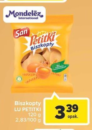 Biszkopty san petitki