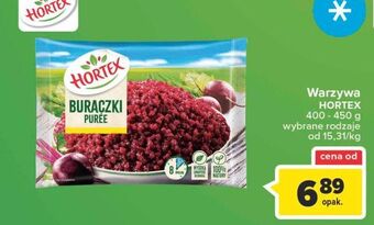 Carrefour Buraczki puree hortex oferta