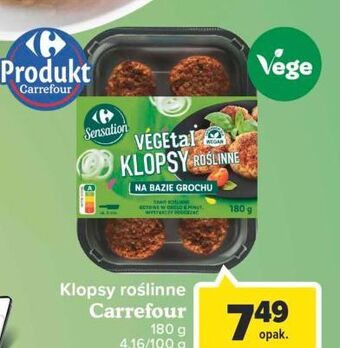 Carrefour Klopsy roślinne carrefour sensation oferta
